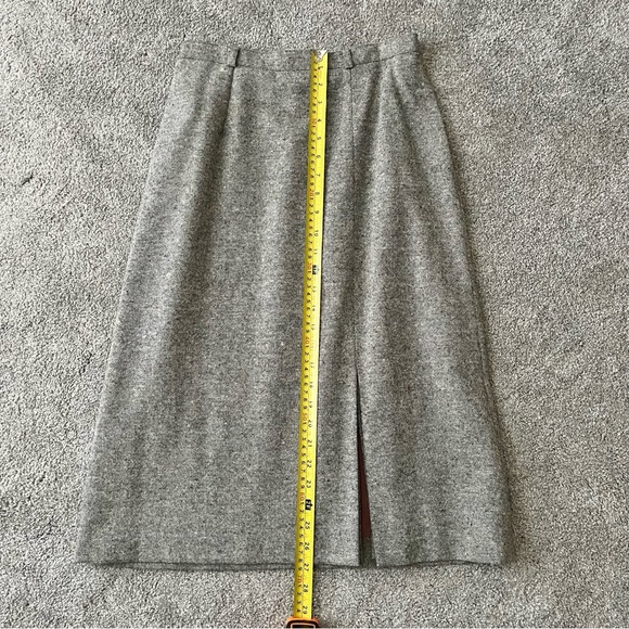 Vintage Gray Midi Skirt - Picture 2 of 7